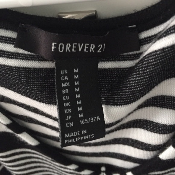 Striped Tshirt Dress - Picture 2 of 4