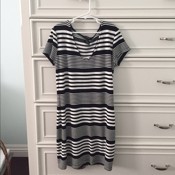 Striped Tshirt Dress - Picture 4 of 4