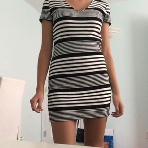 Striped Tshirt Dress