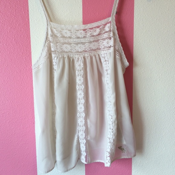 Abercrombie & Fitch lace tank top