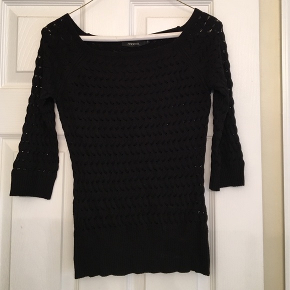 See thru sweater