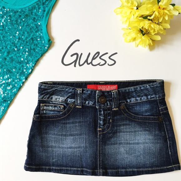GUESS Dresses & Skirts - Guess Jeans Mini skirt!