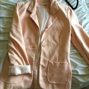 Good condition light pink blazer