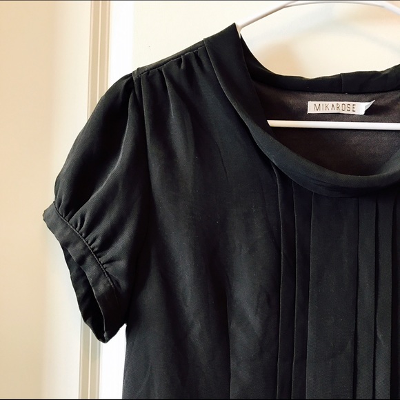 Mikarose Chiffon Cowl Neck Blouse