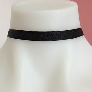 NEW Black Thin Choker