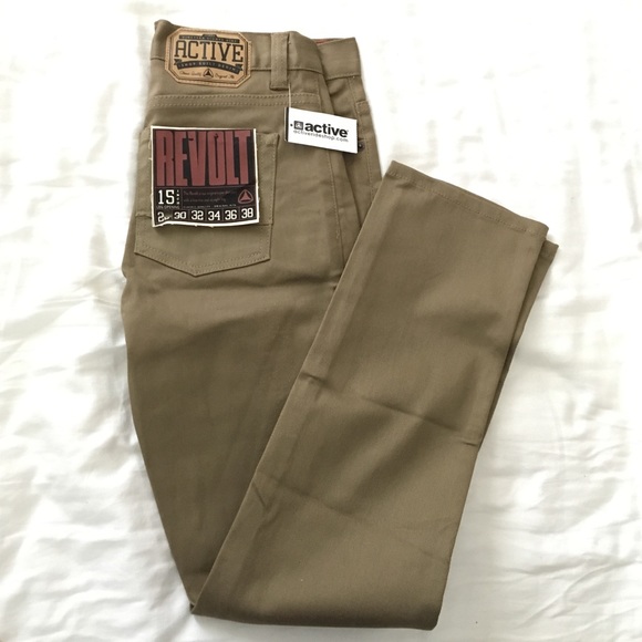 Active BRAND NEW Khaki Jeans