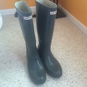 Dark grey Hunter Boots