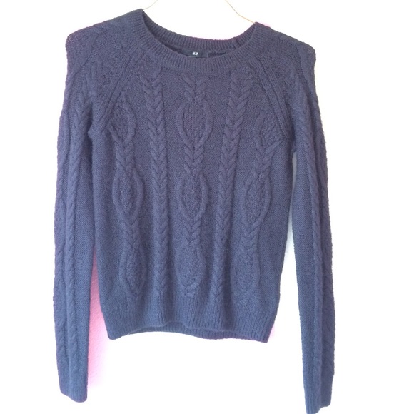 Navy blue sweater