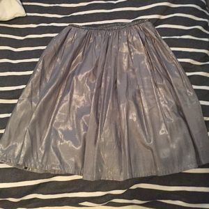 sassy shimmer flowy skirt