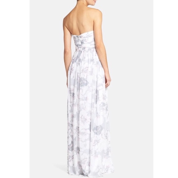 🌹✨Donna Morgan Sweetheart Silk Chiffon Gown - Picture 3 of 4
