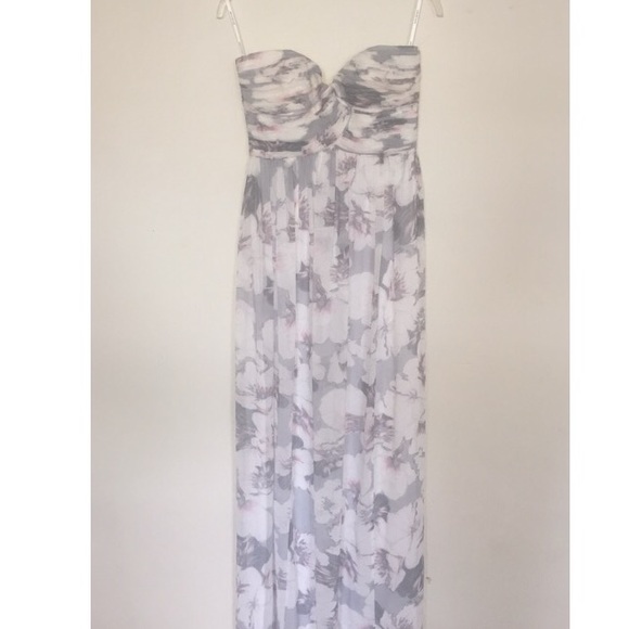 🌹✨Donna Morgan Sweetheart Silk Chiffon Gown - Picture 4 of 4