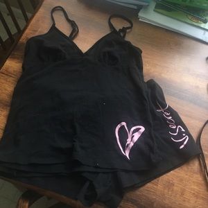 VS tank and shorts combo