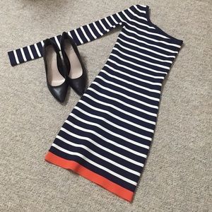 Striped Bandage Dress
