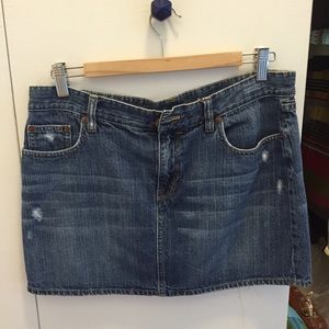 JCrew Denim Jean Skirt