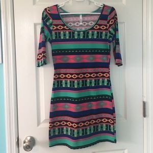 IVAMOS Aztec Dress