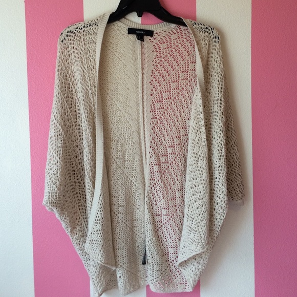 Waffle wrap cardigan