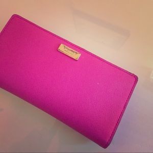 Kate Spade Hot Pink Wallet