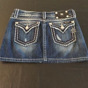 Women Miss Me Denim skirt