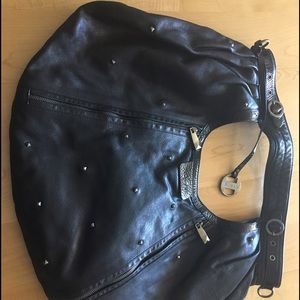 Black hogan handbag. Like new!