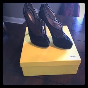 Black Fendi Stilettos/small for size 40