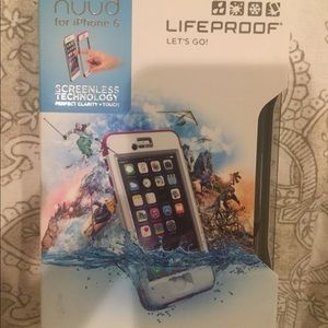 Like new Lifeproof Nuud 6/6s case