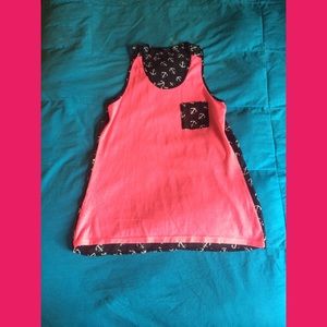 Hot Pink Anchor Tank 💖
