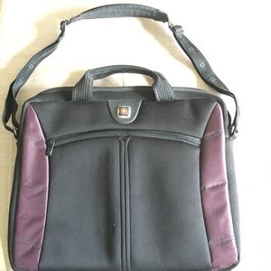 Swiss laptop shoulder bag