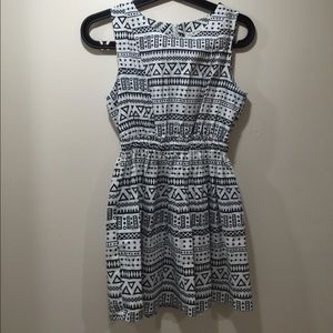 Tribal Printed Dress