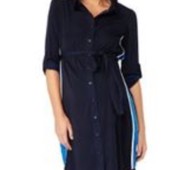 Rosie Pope Maternity shirt dress M
