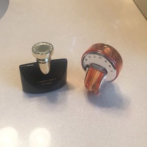 Travel size Bulgari perfumes
