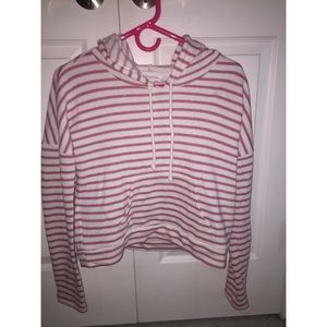 Forever 21 crop top sweatshirt hoodie