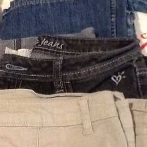Size 16 girls lot of 7 pieces shorts/pants