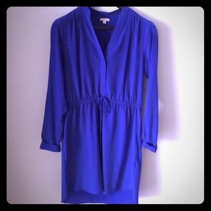 Gap Cobalt Cinch Waist Dress