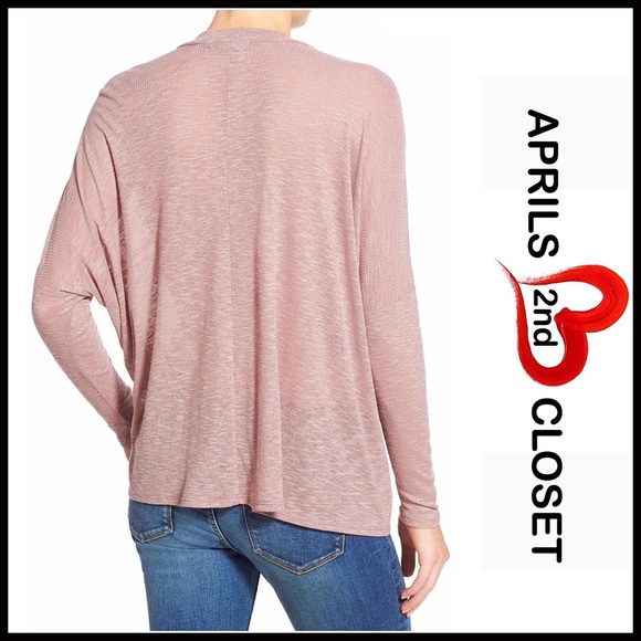 SUN AND SHADOW SWING PULLOVER MOCK NECK TOP A2C - Picture 3 of 8