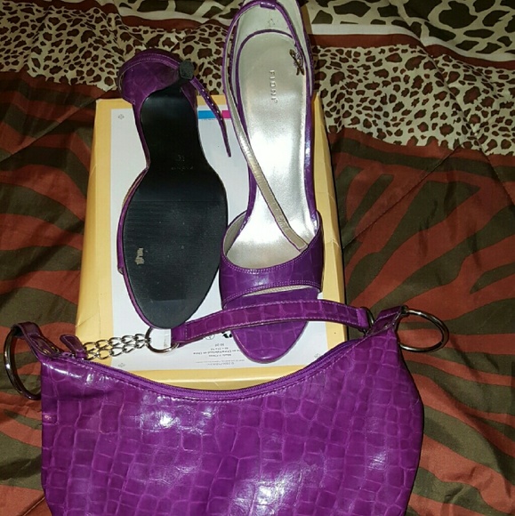 Sandals and purse