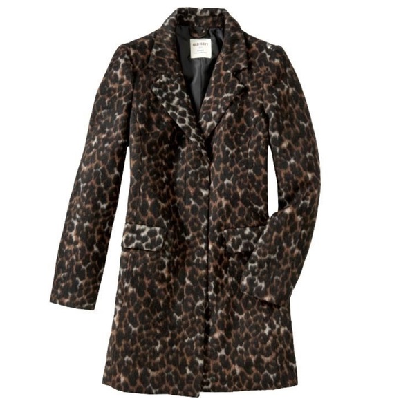 old navy leopard jacket