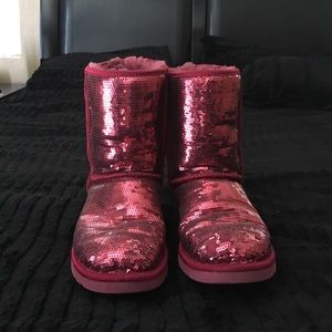 Red Warm Ugg Boots