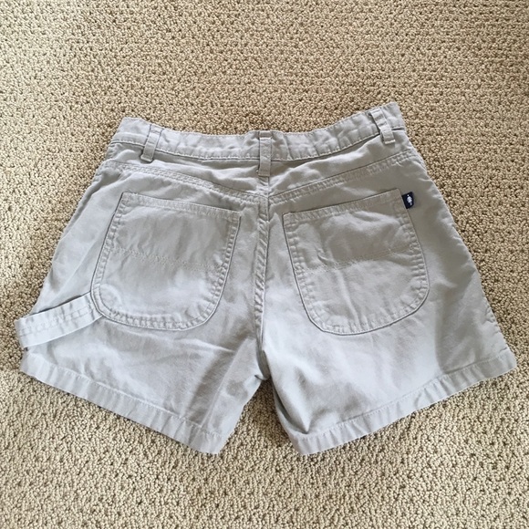 Green/ khaki high waisted shorts - Picture 3 of 3