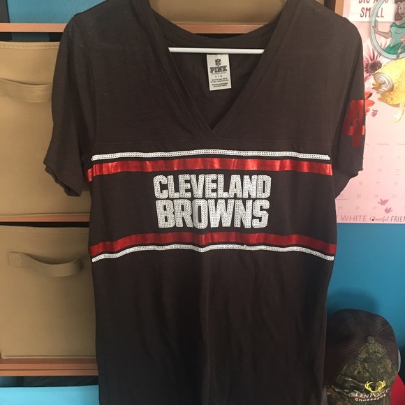 PINK Victoria's Secret Cleveland Browns Top.