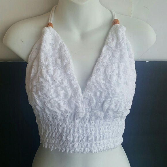 🚫SOLD🚫 Boho Knit Halter - Picture 1 of 3