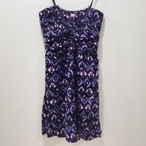 Urban Outfitters Strapless Printed Dress