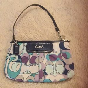 Coach mini purse/wristlet