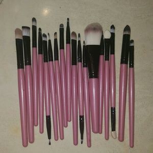 Makeup brush set