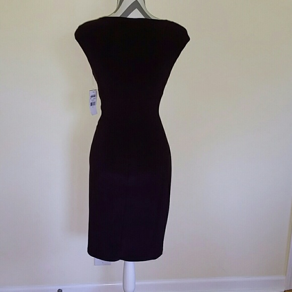 AMERICAN LIVING Dress Size 8 Eggplant. - Picture 4 of 4