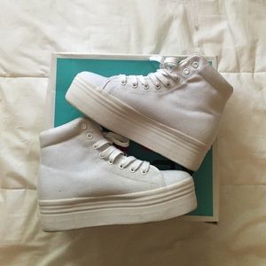 Jeffrey Campbell Play HOMG White
