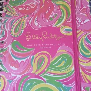 Brand New Large 2015-2016 Lily Agenda