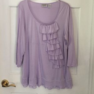 Women's Chico's Ruffle Top