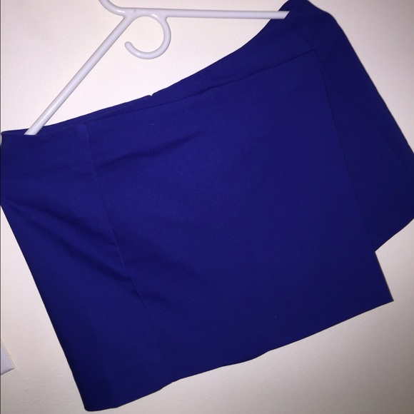 Blue skort
