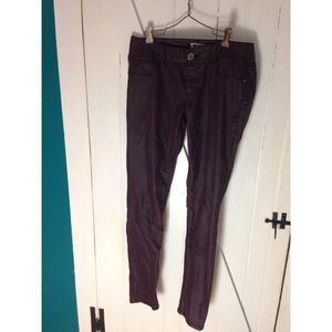 Mudd purple pleather pants
