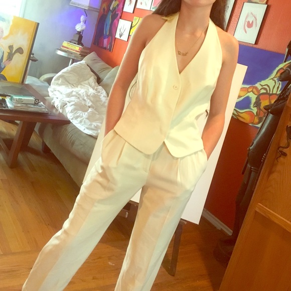 Super sexy halter pantsuit